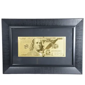 قاب عکس طرح دلار طلایی مدل Frame Golden Dollar