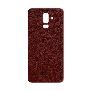 MAHOOT Natural Leather Sticker for Samsung J8