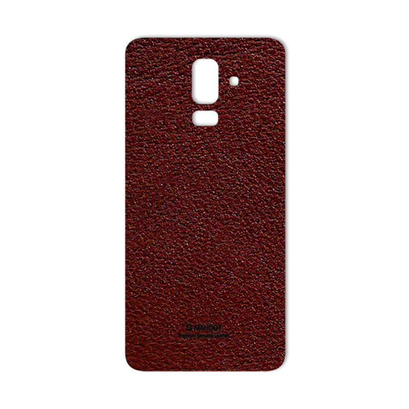 برچسب تزئینی ماهوت مدلNatural Leather مناسب برای گوشی Samsung J8