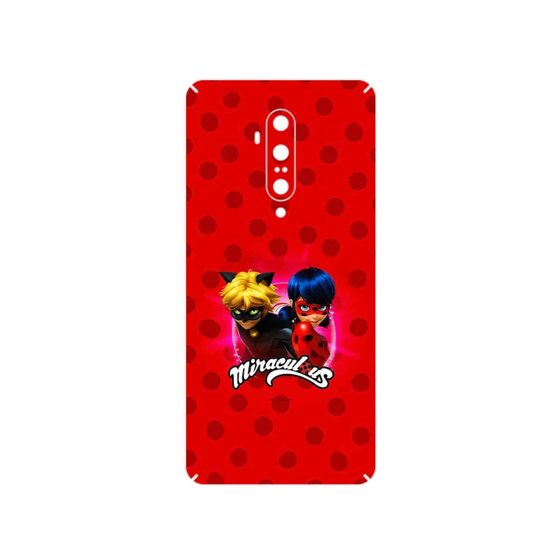 برچسب پوششی ماهوت مدل Ladybug and Cat Noir مناسب برای گوشی موبایل وان پلاس 7T Pro