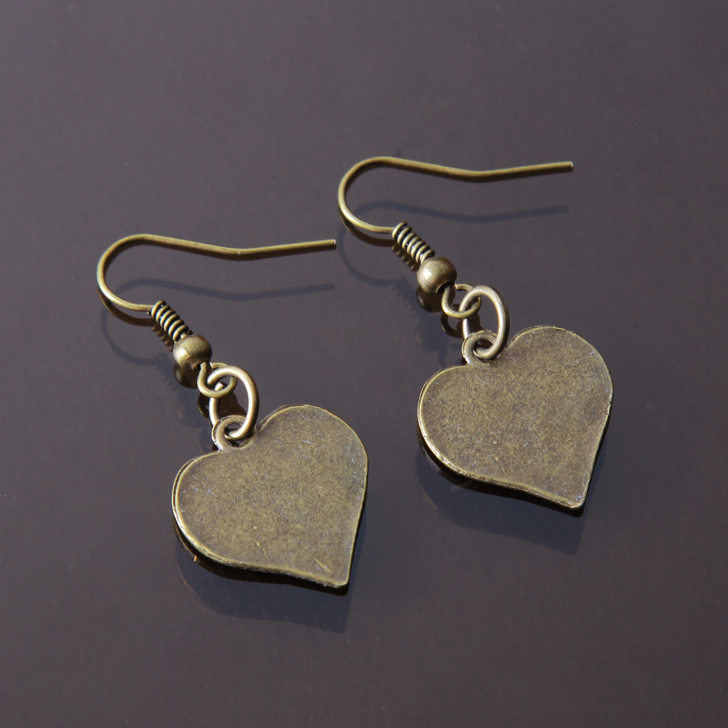 گوشواره دخترانه مدل فلزی فانتزی کد GZN_094