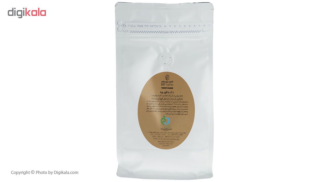  دانه قهوه ست مدل Trieste Blend مقدار 500 گرم