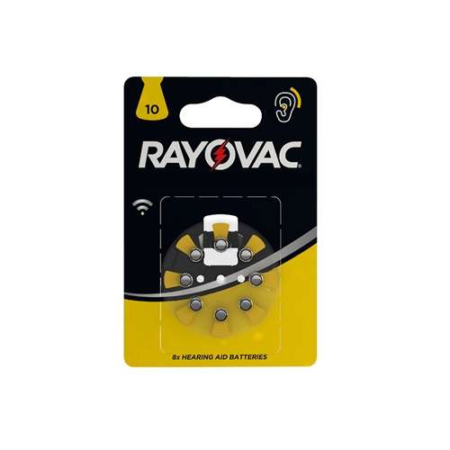 باتری سمعک ریوواک مدل 10 بسته هشت عددی