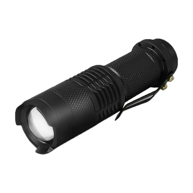 پک چراغ قوه UV فلیکسبل مدل UV blacklight 1 LED به همراه شارژر و باتری قابل شارژ