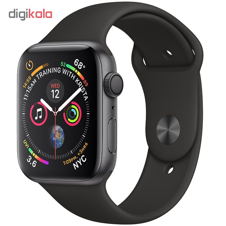 ساعت هوشمند اپل واچ 4 مدل 40mm Space Gray Aluminum Case with Black Sport Band