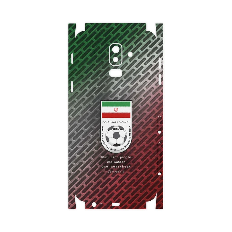 برچسب پوششی ماهوت مدل Iran-National-Football-Team-FullSkin مناسب برای گوشی موبایل سامسونگ Galaxy J8