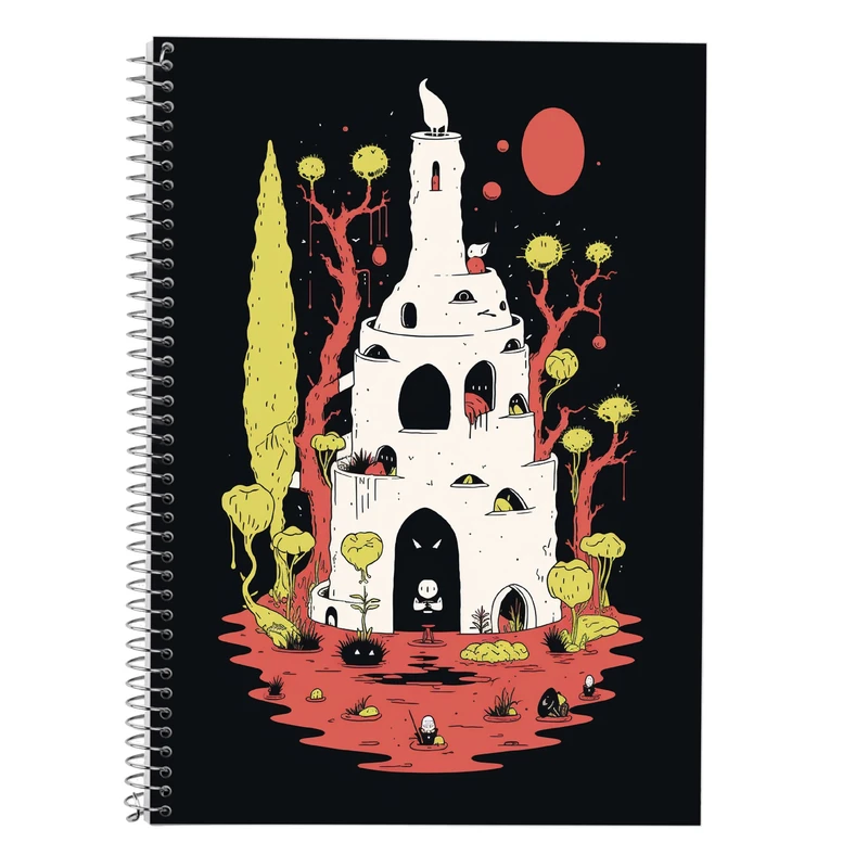 دفتر لغت 50 برگ مدوپد طرح Ghibli کد DF2420