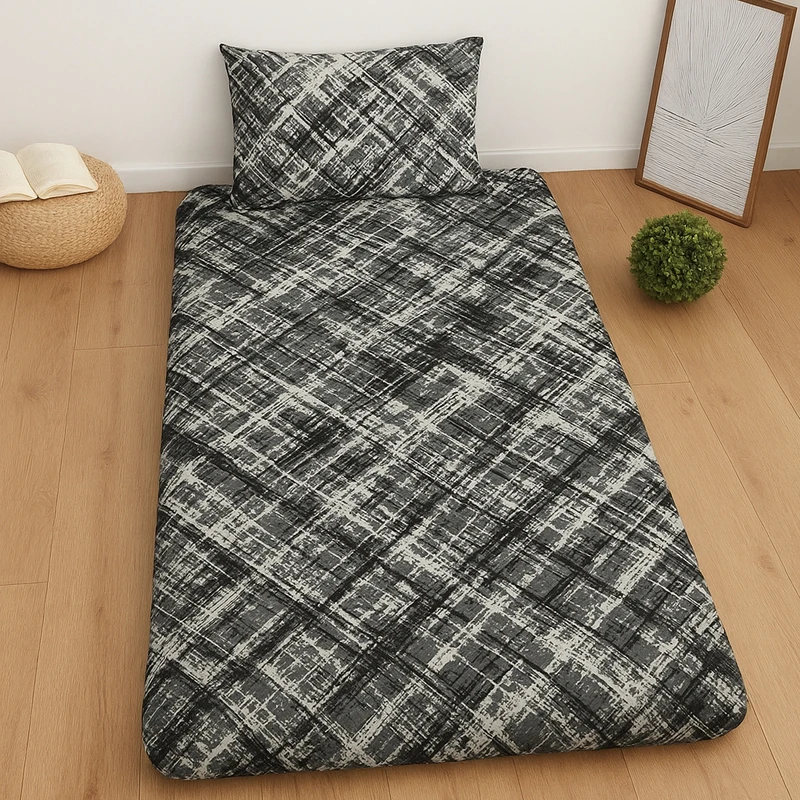 سرویس ملحفه 1 نفر 2 تکه ناتوسا مدل ماکارنا