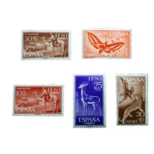 تمبر یادگاری مدل طبیعت کد h-684 مجموعه 5 عددی