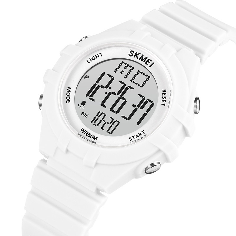 ساعت مچی دیجیتال پسرانه اسکمی مدل 1716White ساعت مچی دیجیتال پسرانه اسکمی مدل 1716White