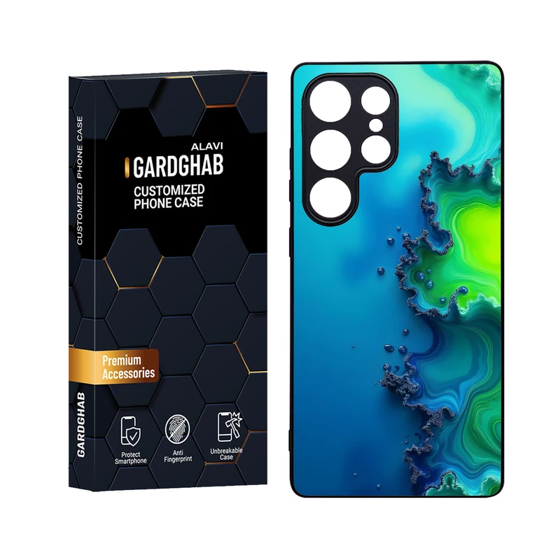 کاور گارد قاب علوی مدل Glass مناسب برای گوشی موبایل سامسونگ Galaxy S25 Ultra