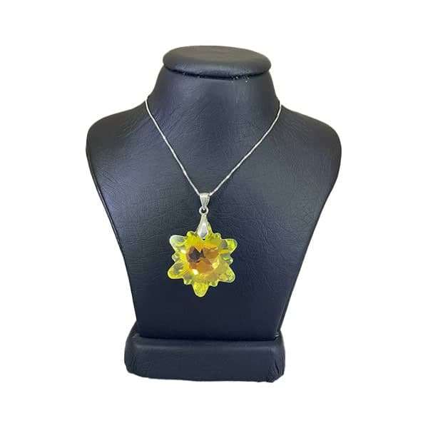 گردنبند نقره زنانه سواروسکی مدل جواهر کد 712250