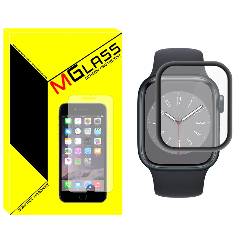 محافظ صفحه نمایش نانو ام‌گلس مدل GLS_Pmma مناسب برای اپل واچ Series 10/11 42mm