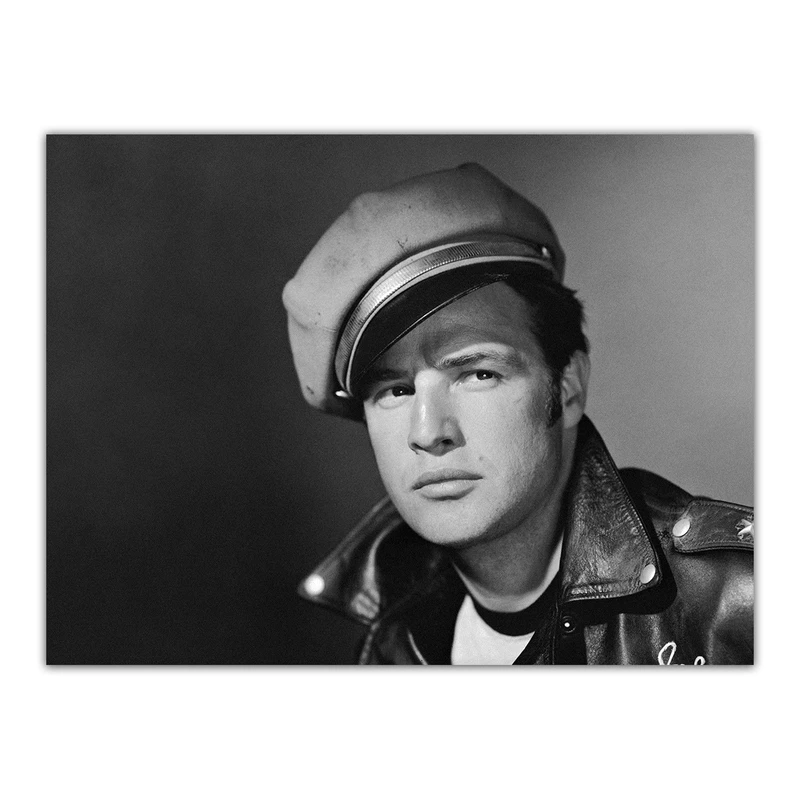 تابلو شاسی گالری آگاپه مدل H39 طرح Marlon Brando