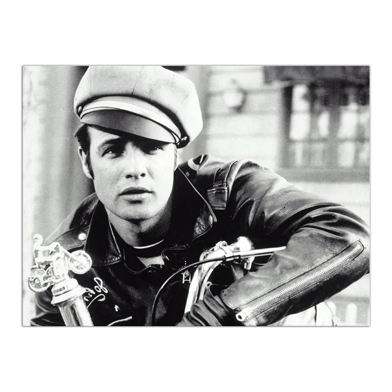 تابلو شاسی گالری آگاپه مدل H41 طرح Marlon Brando