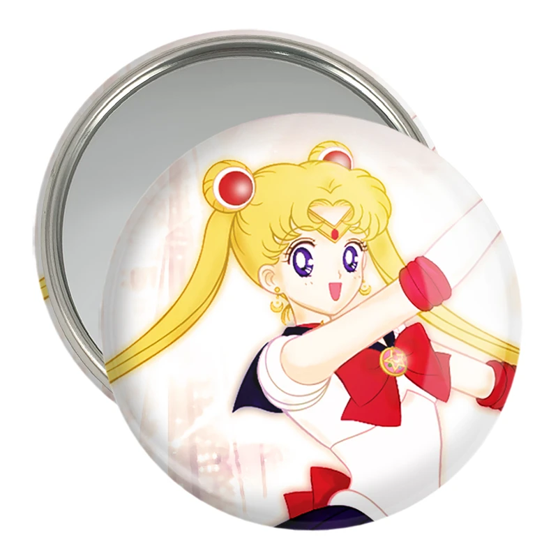 آینه جیبی خندالو مدل اوساگی تسوکینو انیمه سیلور مون Sailor Moon  کد 17460