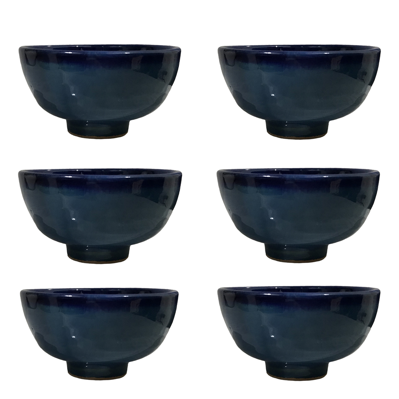 کاسه ترشی خوری سفالی کد 850 بسته 6 عددی