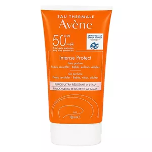 فلوئید ضد آفتاب بدون رنگ اون SPF 50 مدل Intense Protect ‌مناسب پوست‌های حساس حجم 150 میلی‌لیتر