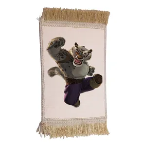 فرش ماشینی دیوارکوب مدل پاندا کونگ فو کار کد 65