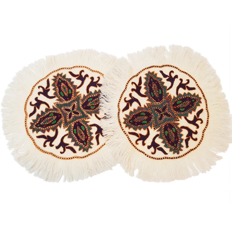 رومیزی پته دوزی مدل PT-312 بسته 2 عددی