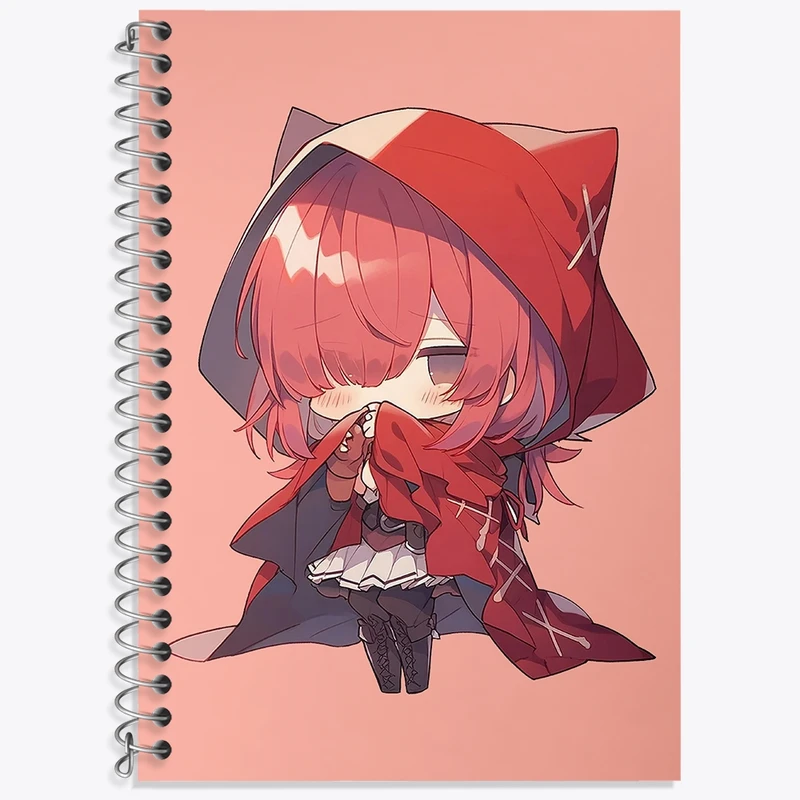 دفتر لغت 50 برگ خندالو طرح دخترانه کد N1251