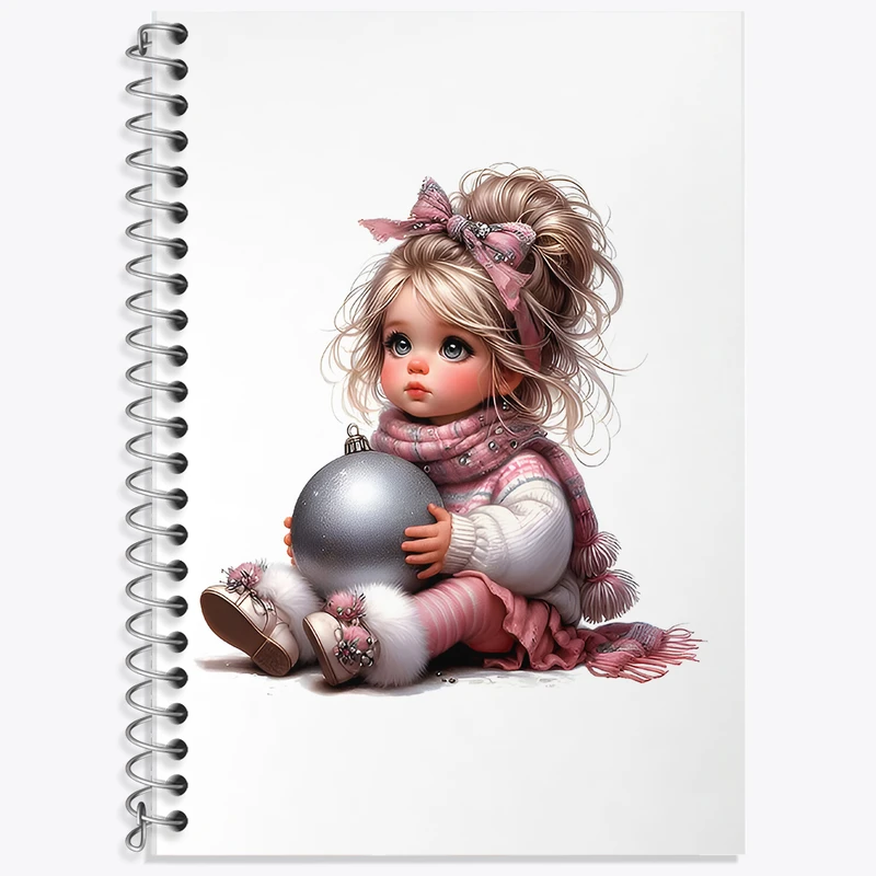 دفتر نت موسیقی 50 برگ خندالو طرح دخترانه کیوت کد F8073