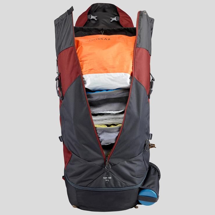 کوله پشتی کوهنوردی 70 لیتری فورکلاز مدل TREK 100-70L - - 13
