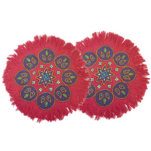 رومیزی پته دوزی مدل PT-314 بسته 2 عددی