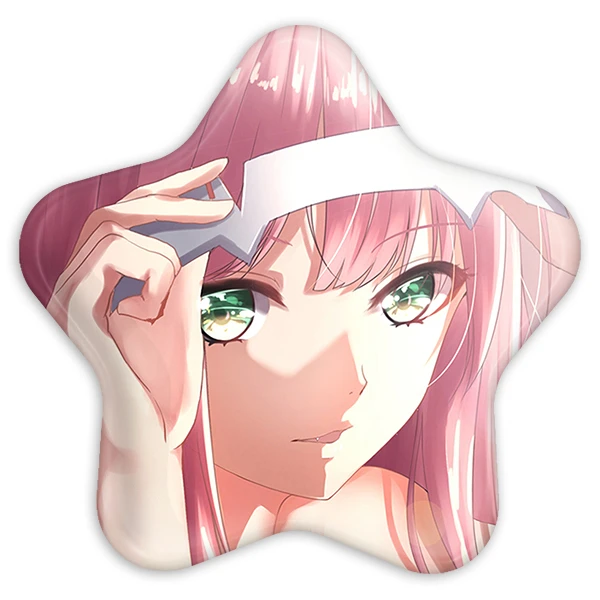 پیکسل خندالو طرح زیروتو انیمه دارلینگ در فرنکس مدل ستاره ای کد 11992