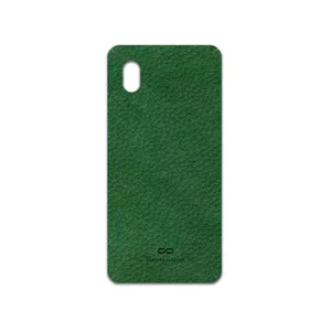 MAHOOT Green-Leather Cover Sticker for Samsung Galaxy A01 Core