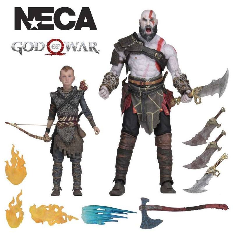 اکشن فیگور نکا مدل Kratos and Atreus
