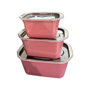 ظرف نگهدارنده اینو لند مدل مستطیل مجموعه سه عددی