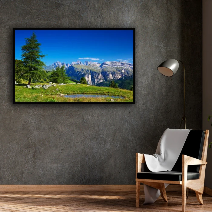 تابلو نوری بکلیت طرح طبیعت تابستانی مدل B-D1619