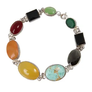 دستبند نقره زنانه بازرگانی میلادی مدل ام البنین کد DP_474