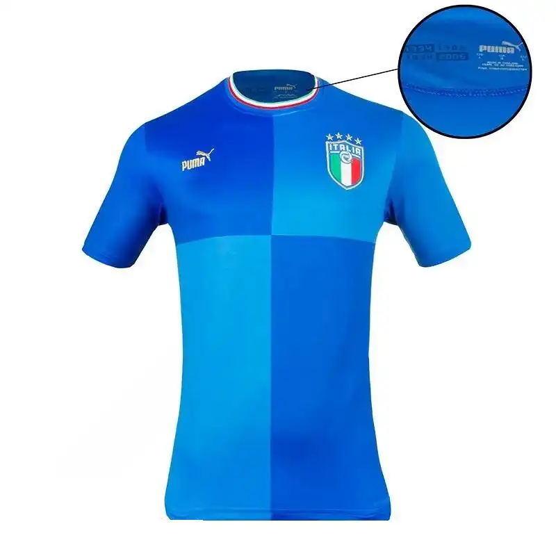 ست تی شرت و شلوارک ورزشی مردانه مدل اول تیم ملی ایتالیا کد NK-6086