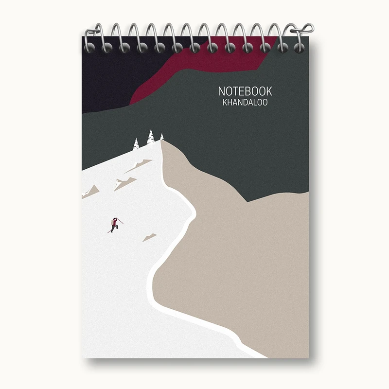 دفتر یادداشت 50 برگ خندالو مدل کوهنورد کد N1084