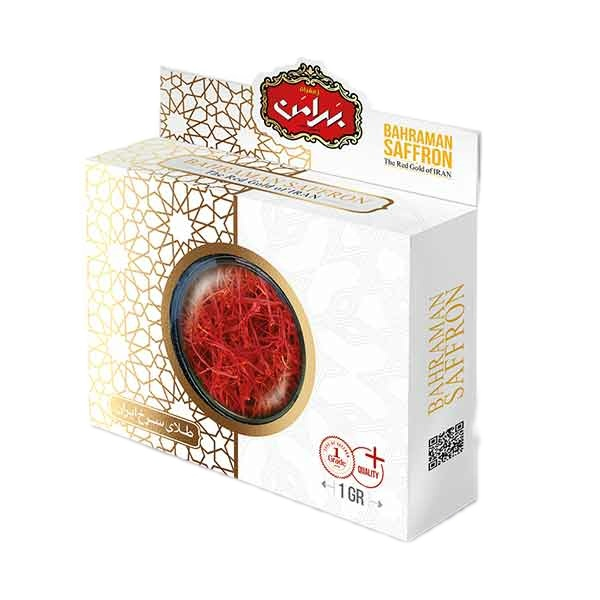 زعفران خاتم تاپ بهرامن - 1 گرم
