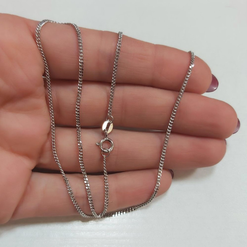 زنجیر نقره مردانه مدل ایتالیایی ریزبافتarm6123 زنجیر نقره مردانه مدل ایتالیایی ریزبافتarm6123