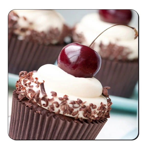 	 زیر لیوانی طرح کاپ کیک و گیلاس کد nzl247