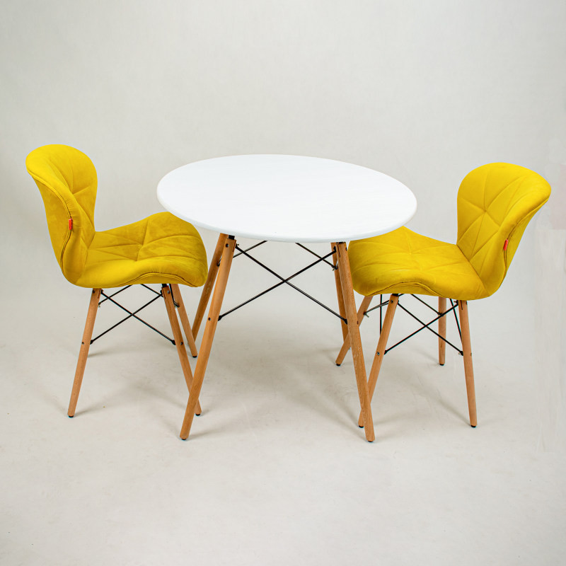 میز و صندلی ناهارخوری دو نفره مدل E16