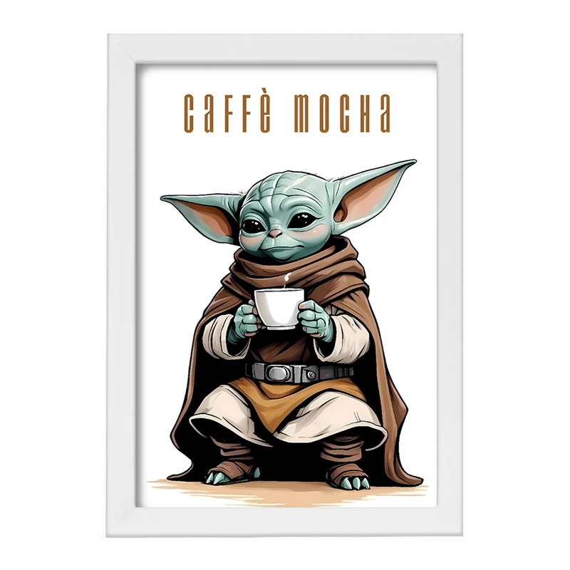 تابلو خندالو مدل بیبی یودا کد F10177