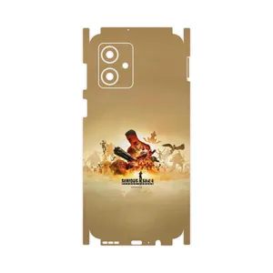 MAHOOT Serious Sam Game Series-FullSkin Cover Sticker for Motorola Moto G54