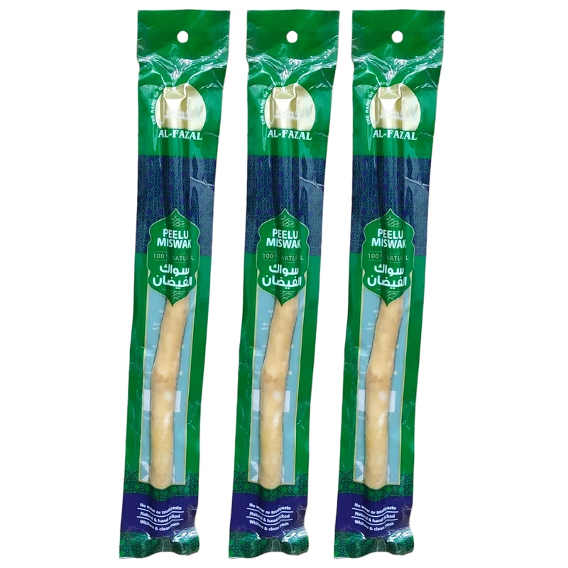 چوب مسواک الفیضان کد 12 بسته 3 عددی