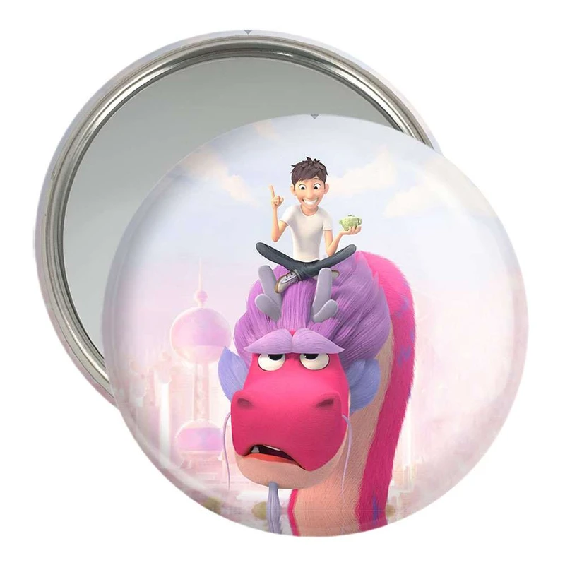 آینه جیبی خندالو طرح اژدهای آرزو Wish Dragon  کد 4768