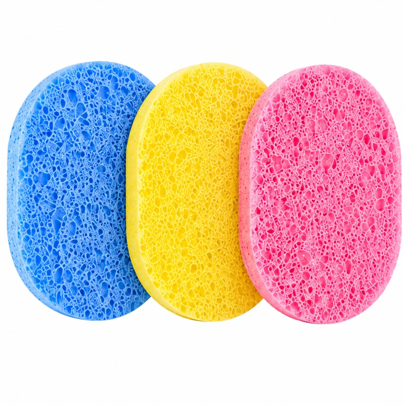 اسفنج شستشوی صورت و بدن مدل Soft Sponge بسته 3 عددی