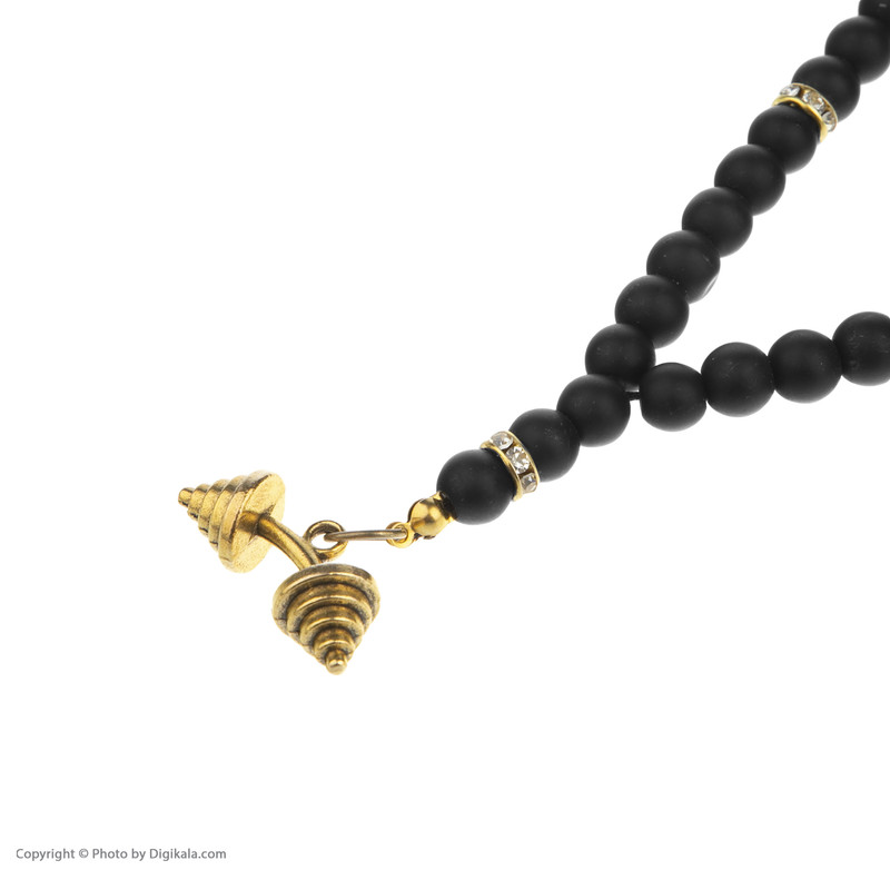 گردنبند مردانه طرح وزنه کد e6970