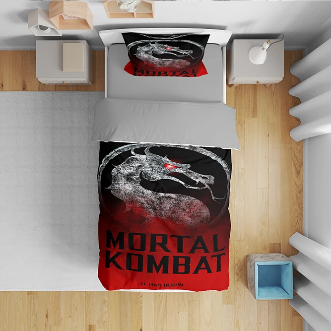 سرویس روتختی مدل مورتال کومبات 4871 تک نفره 5 تکه