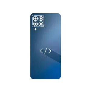 MAHOOT Minimal Coding icon Cover Sticker for Samsung M53