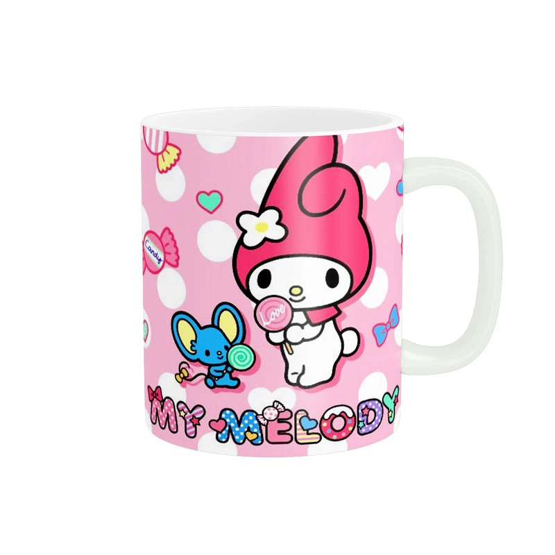 ماگ پادآفرین مدل کارتون کرومی و مای ملودی Kuromi کد PM3249