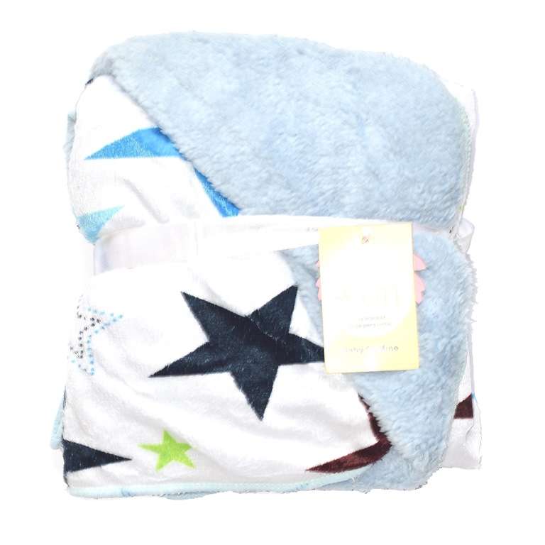 پتو نوزادی مدل D14-BlueStar